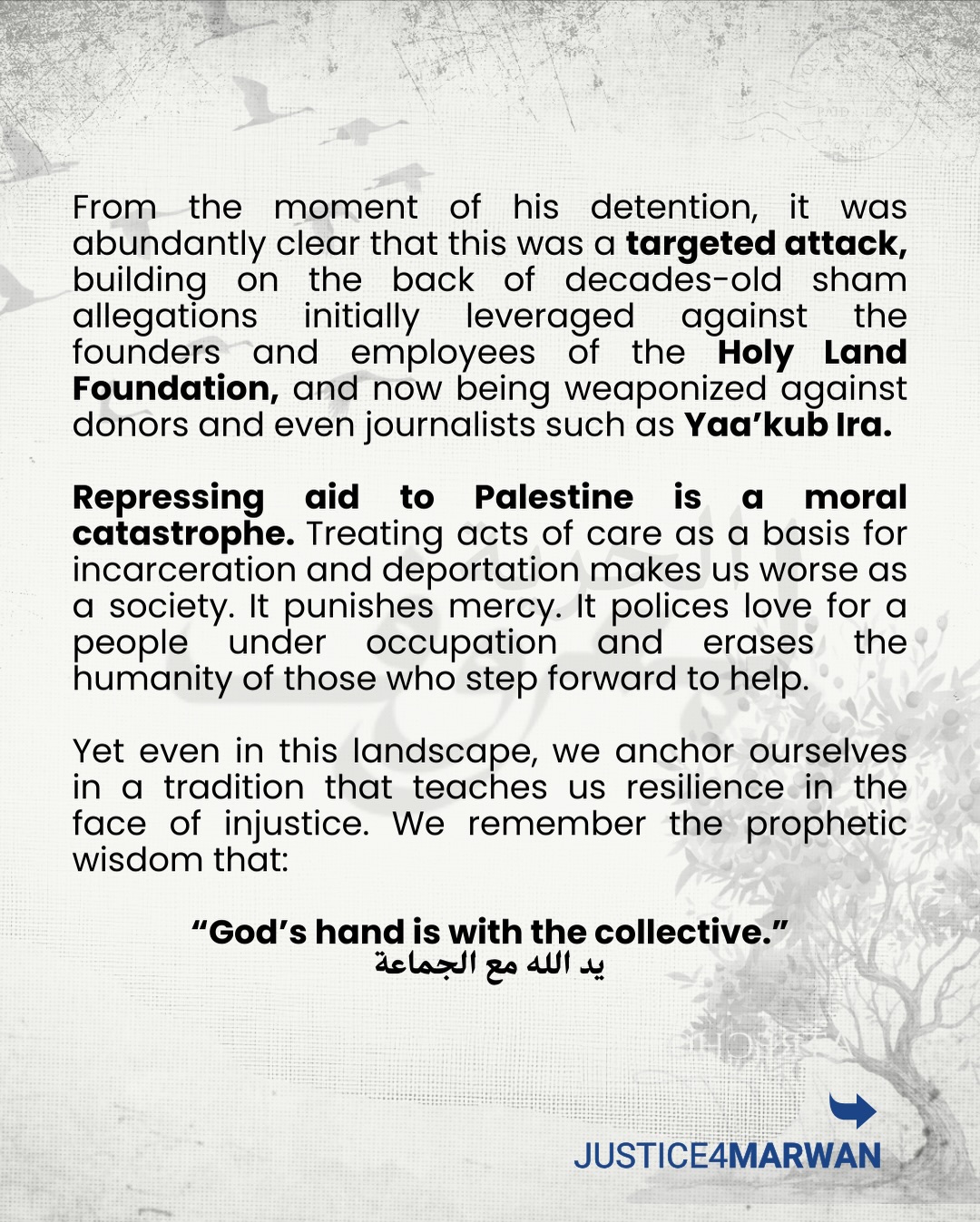 @justice4marwan's Instagram post (slide 3 of 5)