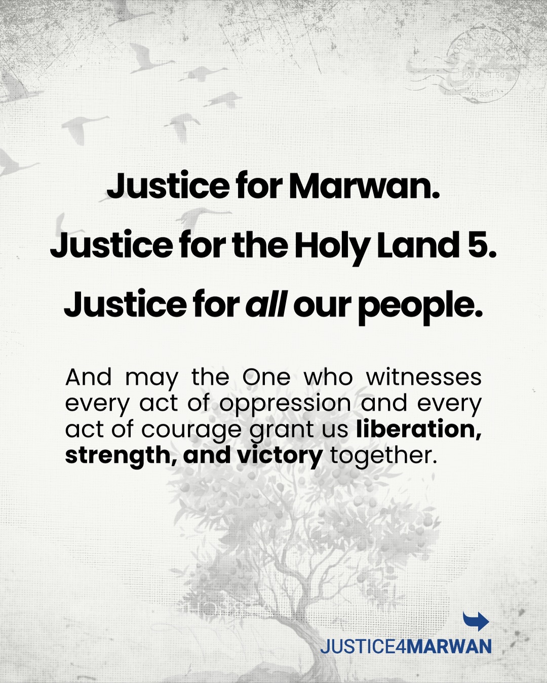 @justice4marwan's Instagram post (slide 5 of 5)