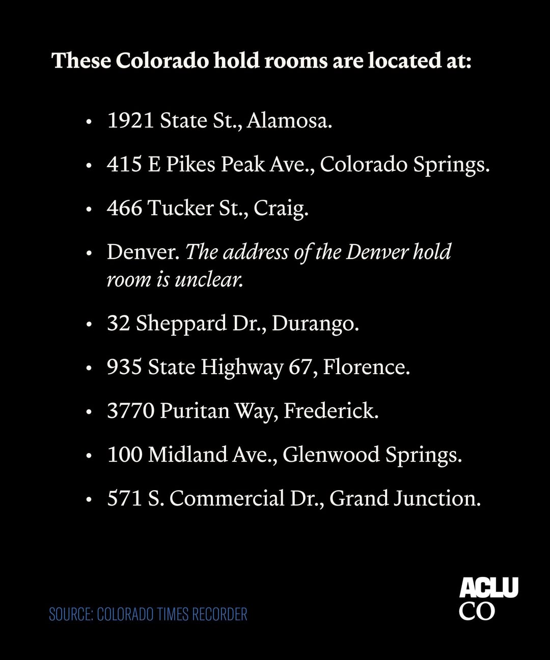 @acluofcolorado's Instagram post (slide 3 of 4)