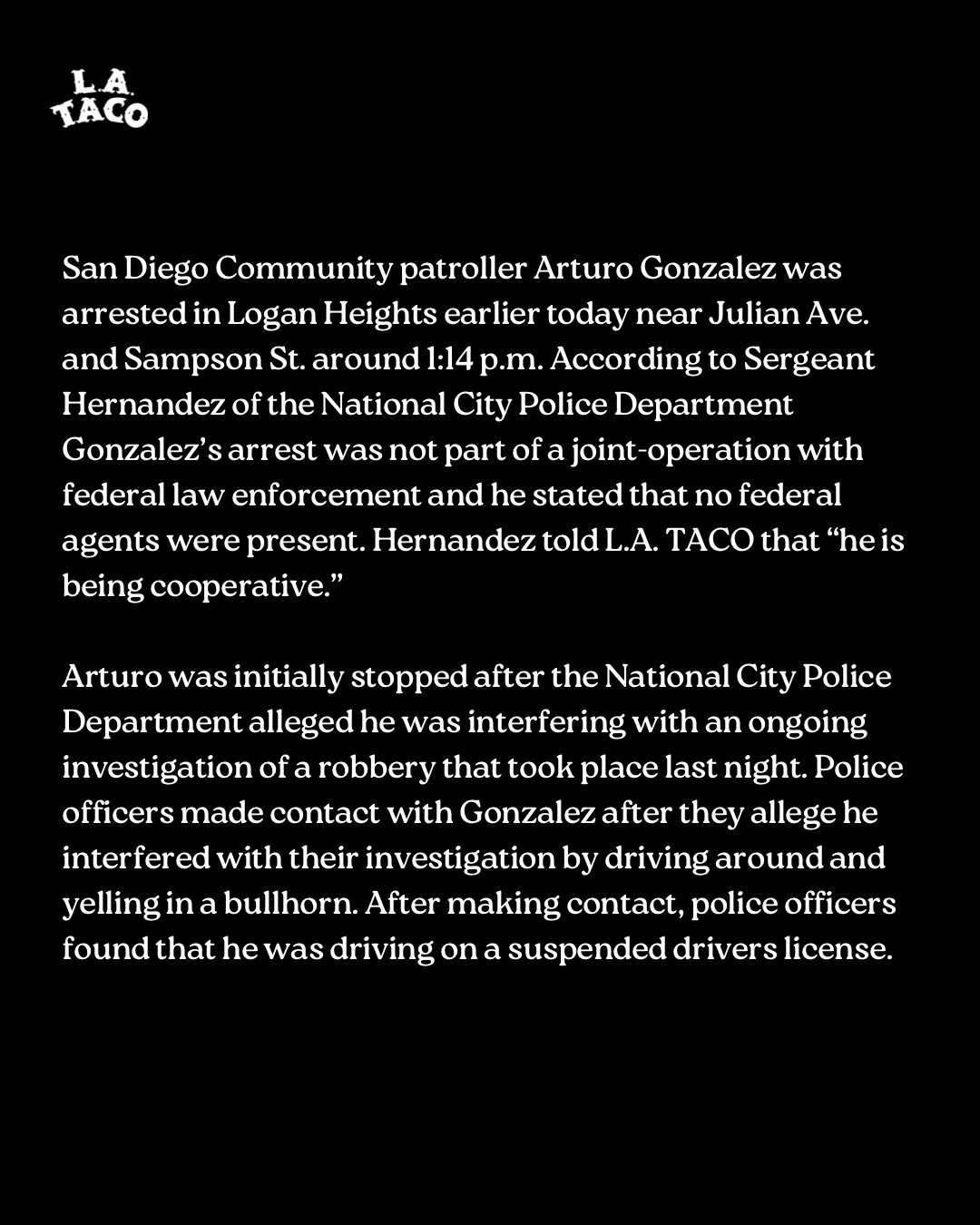 @lataconews's Instagram post (slide 2 of 4)