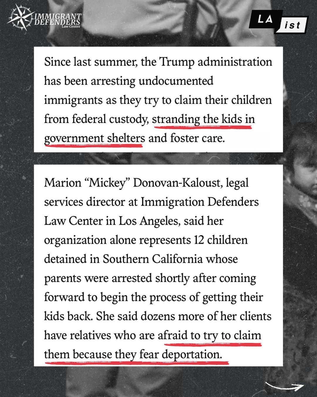 @immdef_lawcenter's Instagram post (slide 2 of 4)