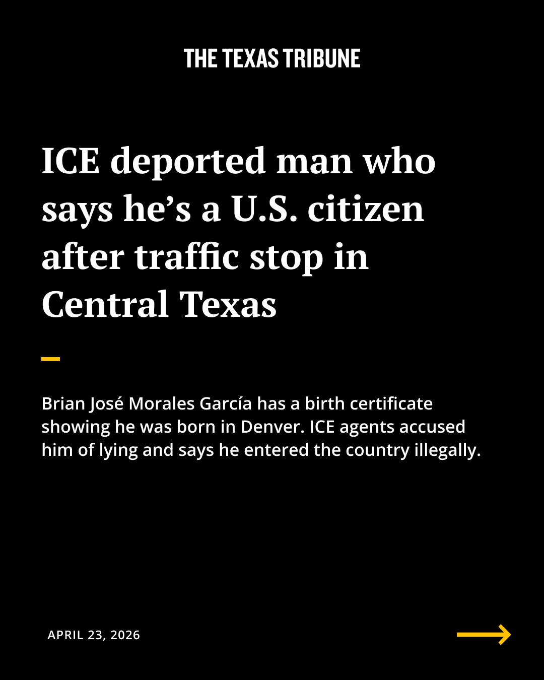 @texas_tribune's Instagram post (slide 1 of 5)
