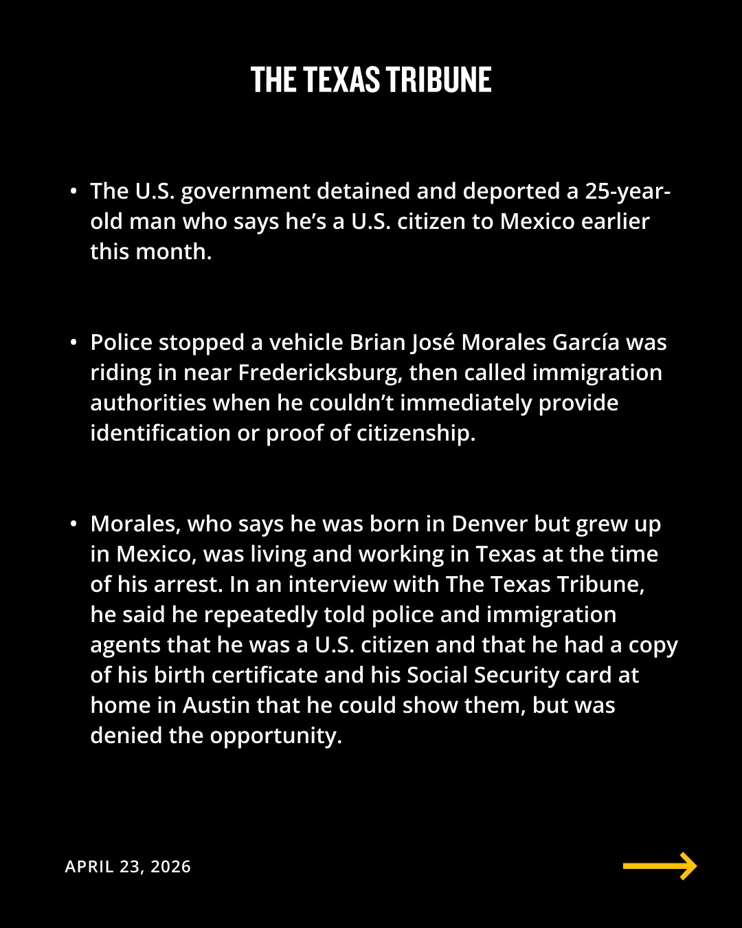 @texas_tribune's Instagram post (slide 2 of 5)