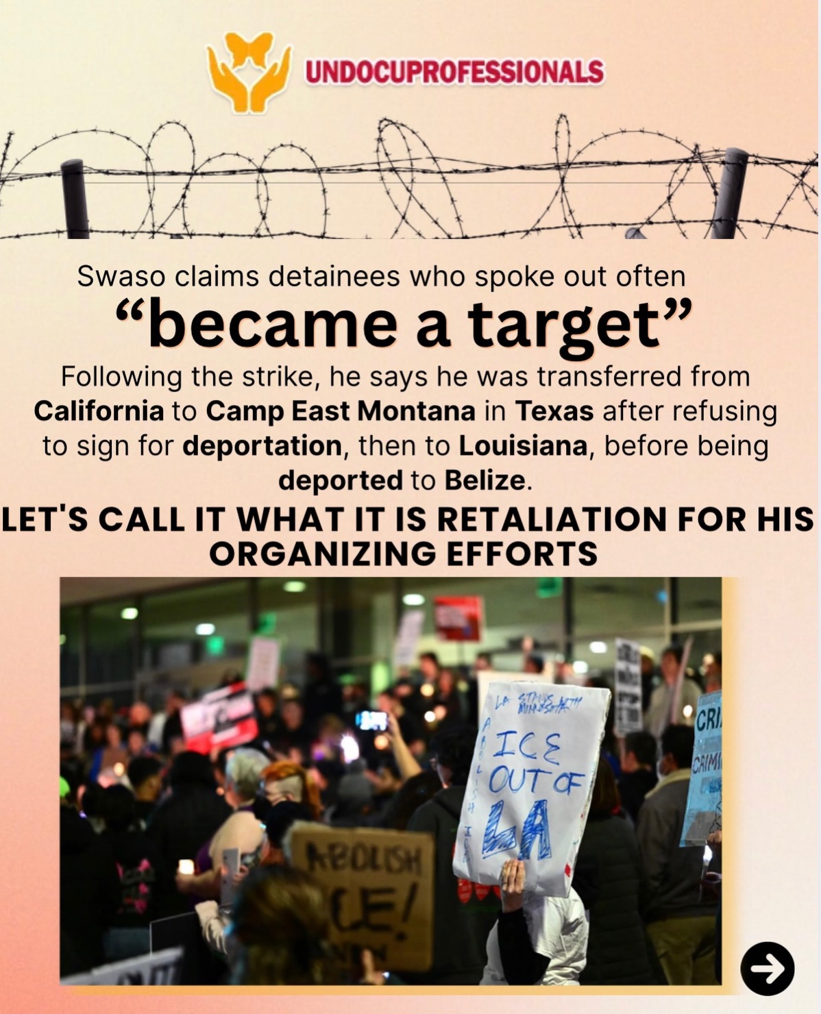 @undocuprofessionals's Instagram post (slide 4 of 6)