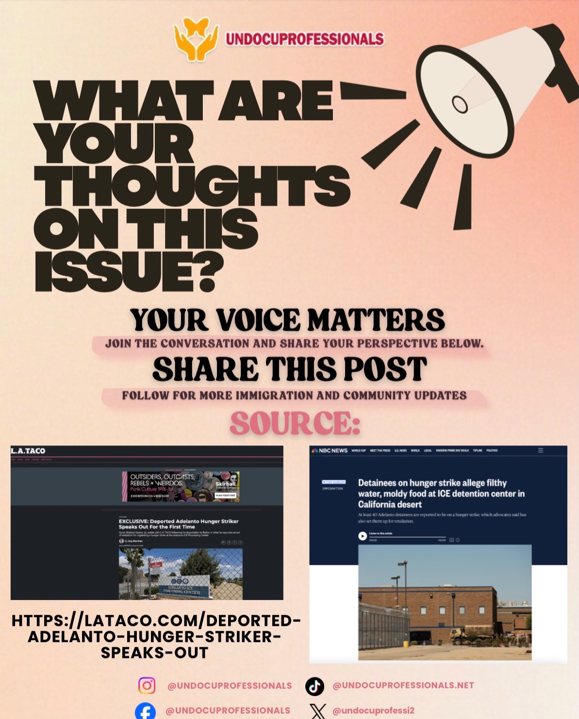 @undocuprofessionals's Instagram post (slide 6 of 6)
