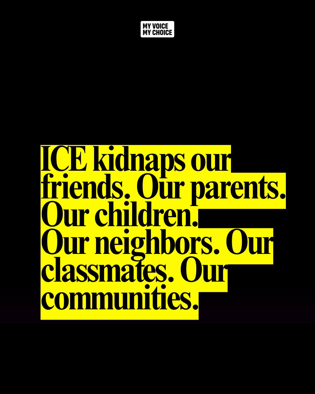 @myvoicemychoiceorg's Instagram post (slide 5 of 5)