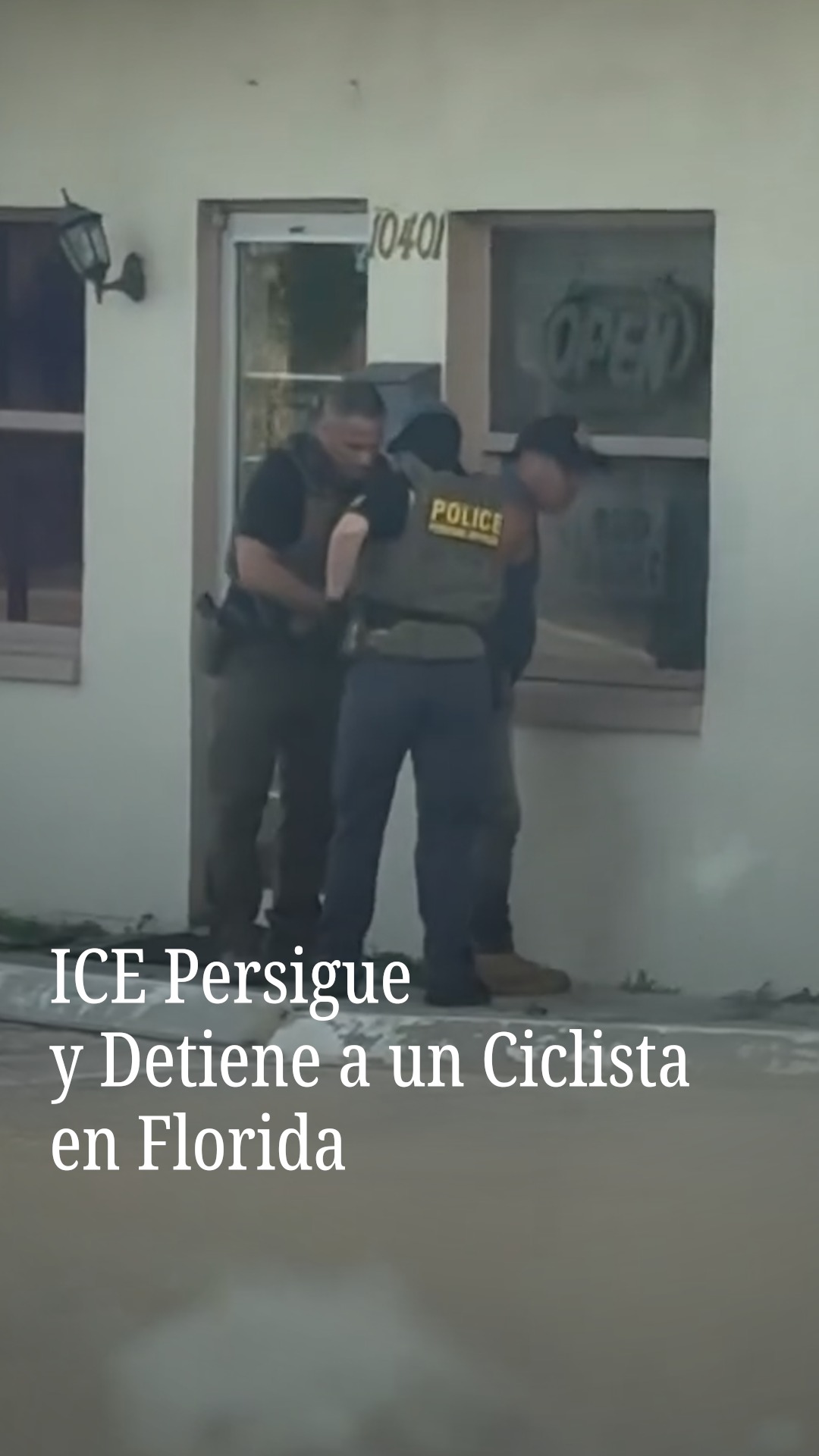 Man chased and detained by ICE agents while cycling in Florida