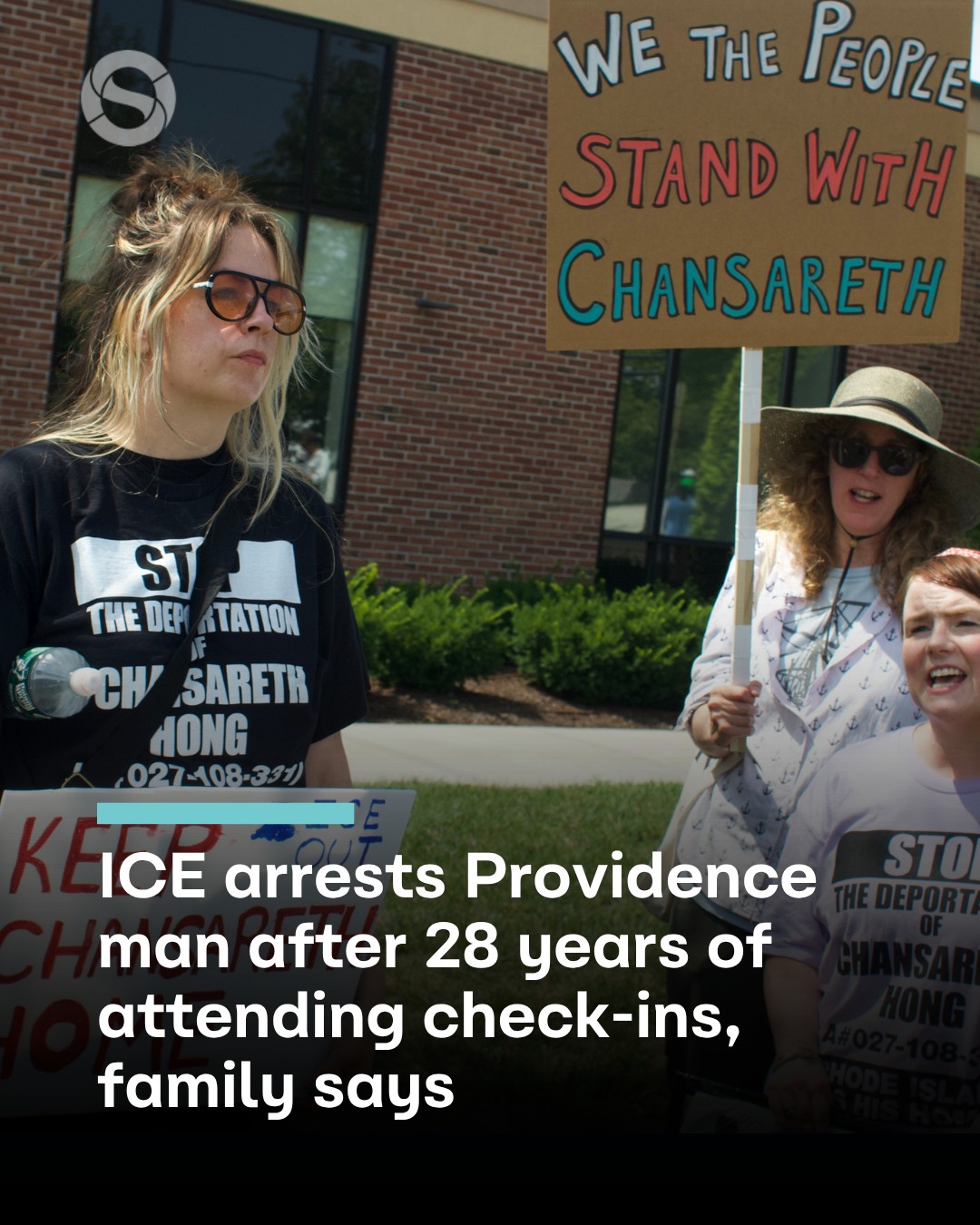 Cambodian refugee detained by ICE after 28 years of check-ins, hundreds protest his detention