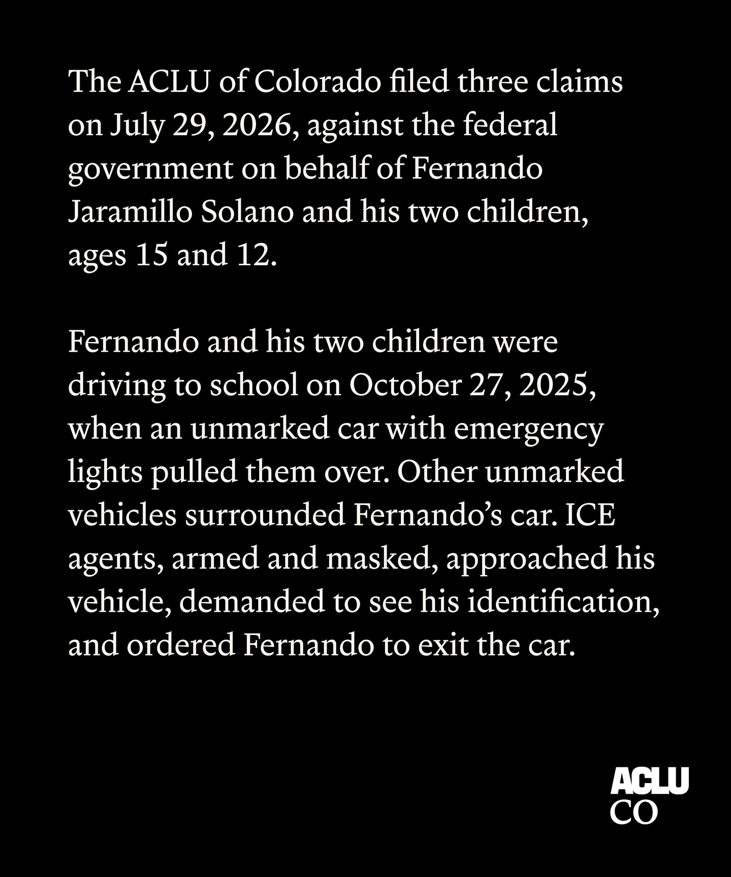 @acluofcolorado's Instagram post (slide 2 of 5)