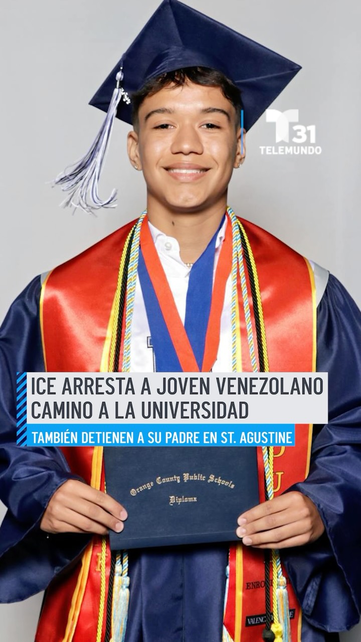 Venezuelan student detained by ICE en route to college, father also held