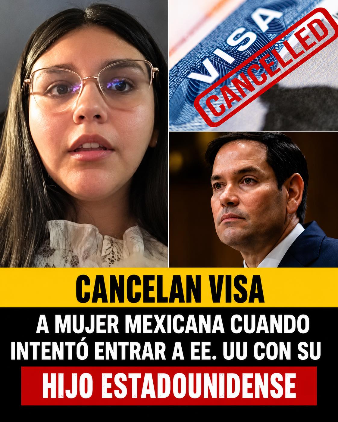 Mexican mother's tourist visa canceled at border with U.S. citizen baby