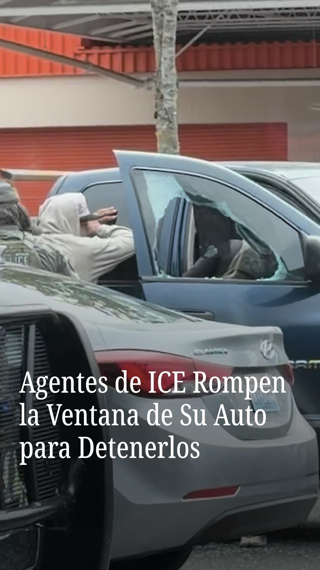 ICE agents break car window to detain two men at Tacoma Home Depot