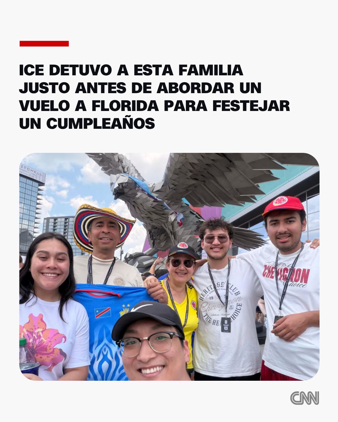 Colombian family detained by ICE at Atlanta airport before Florida birthday trip