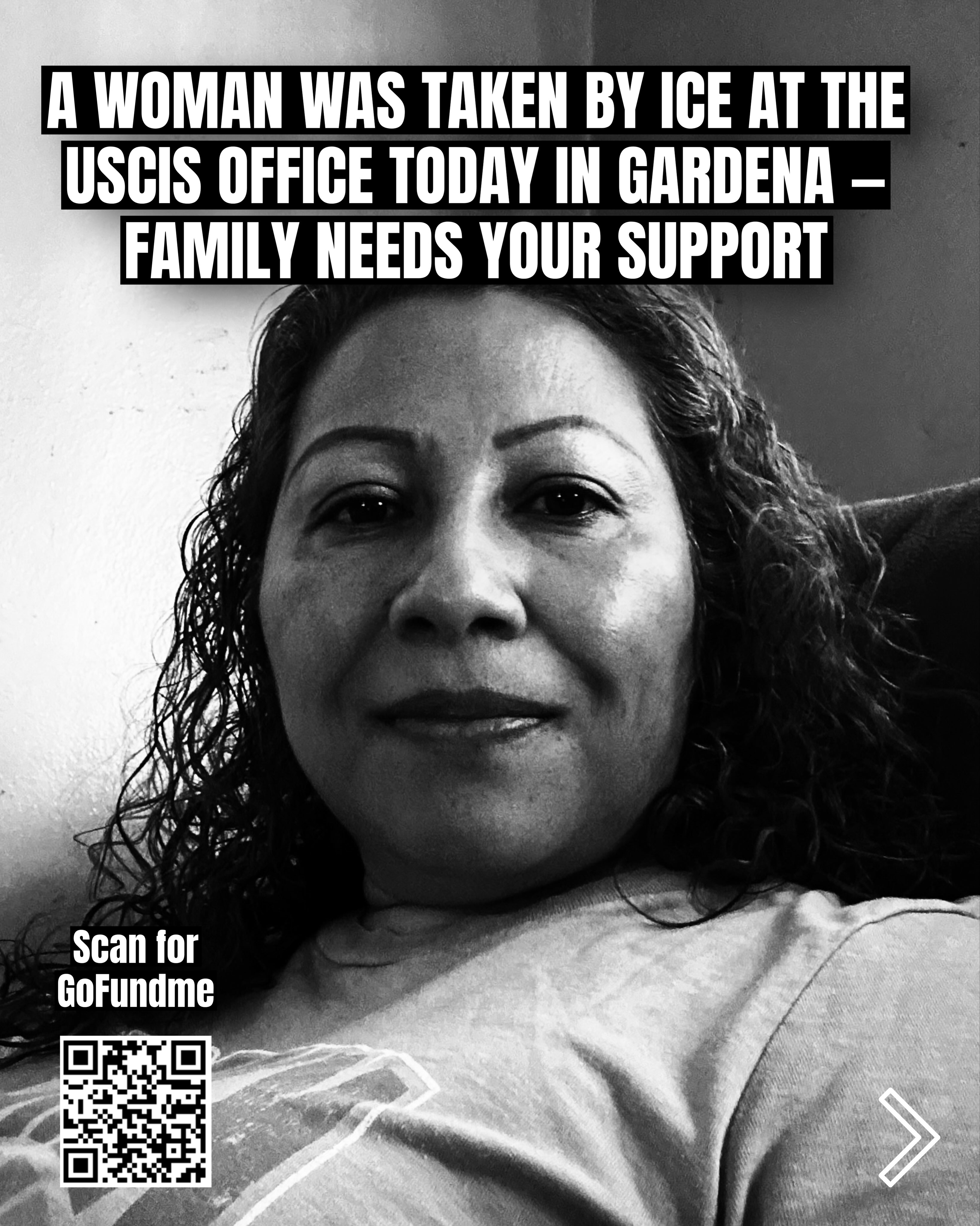 Woman detained by ICE during routine USCIS biometrics appointment in Gardena