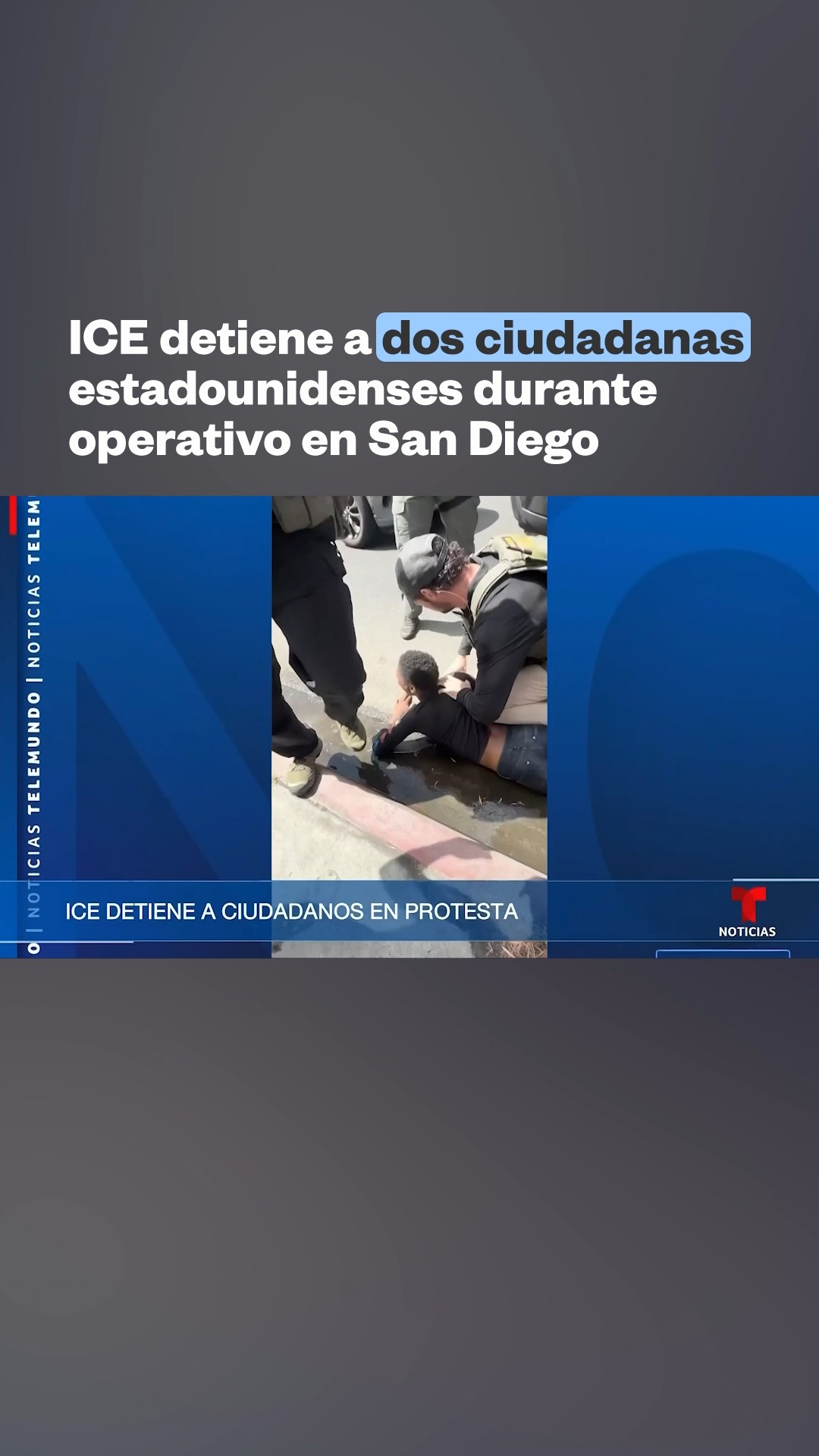 US citizens detained by ICE after filming enforcement operation in San Diego