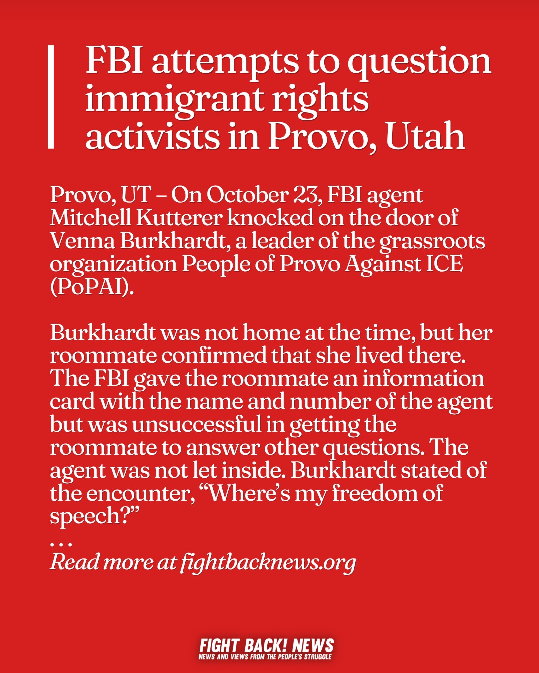 @fightbacknews's Instagram post