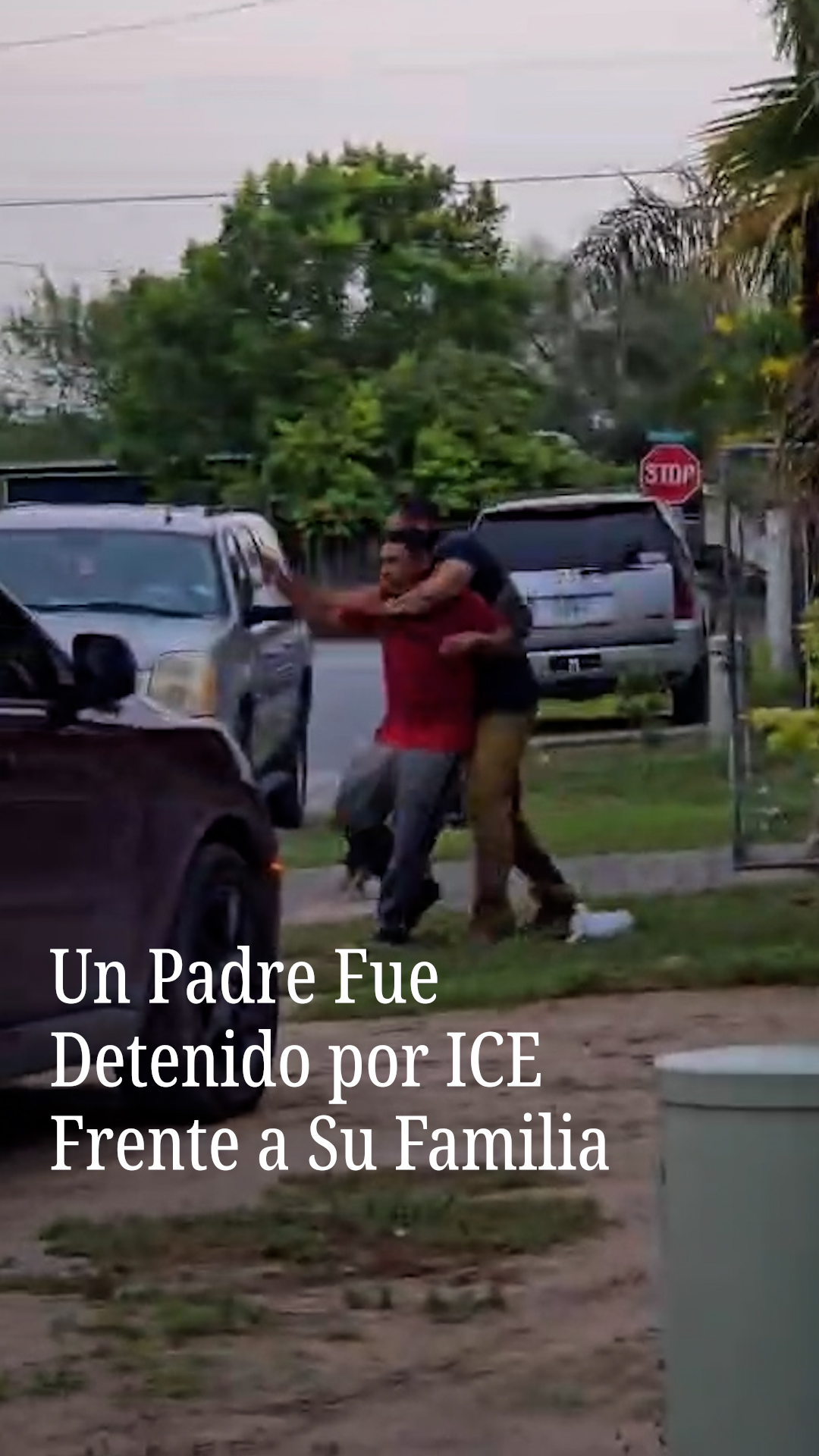 Father of seven detained by ICE in front of his children in Texas