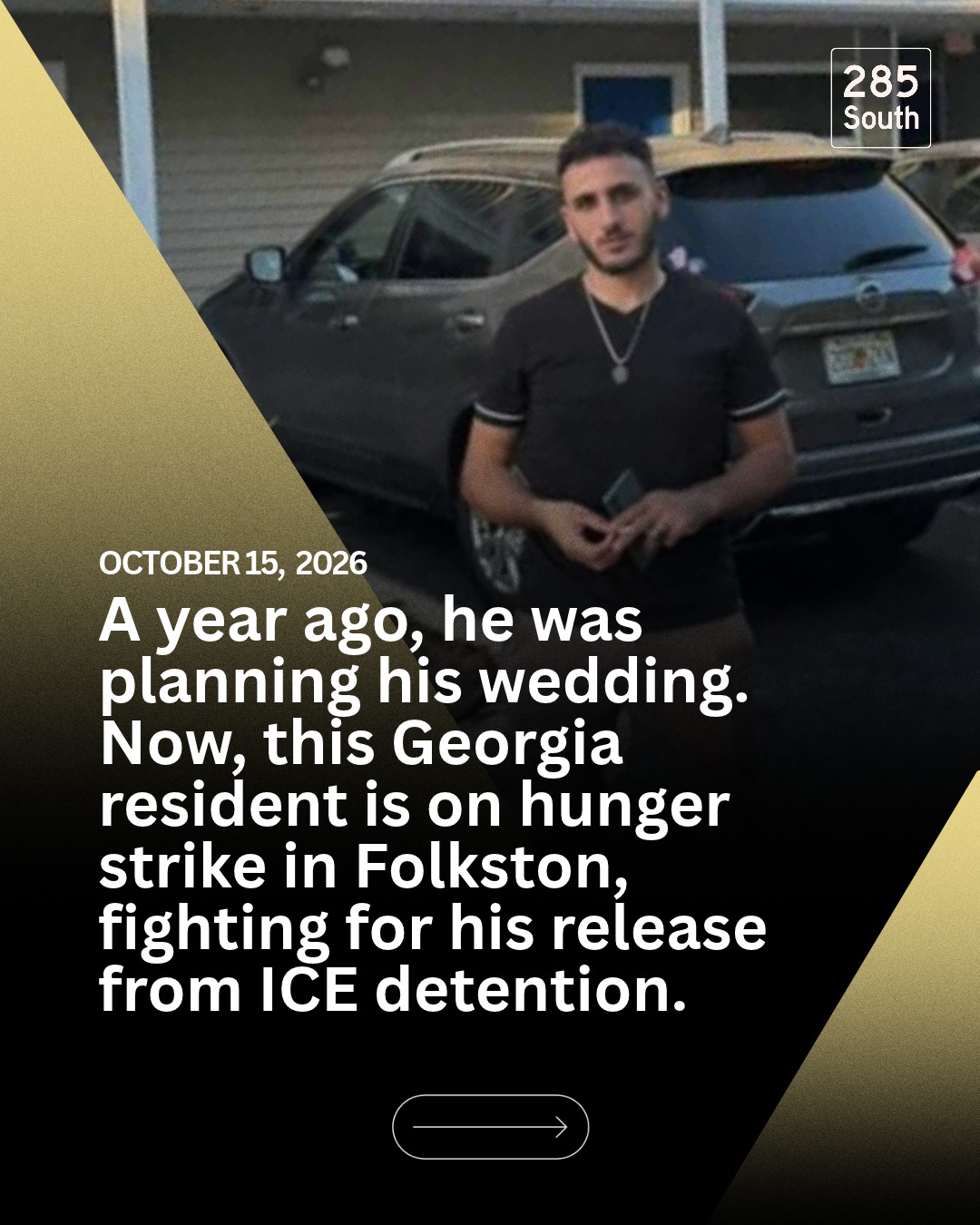 Jordanian asylum seeker on hunger strike in solitary at Folkston ICE facility