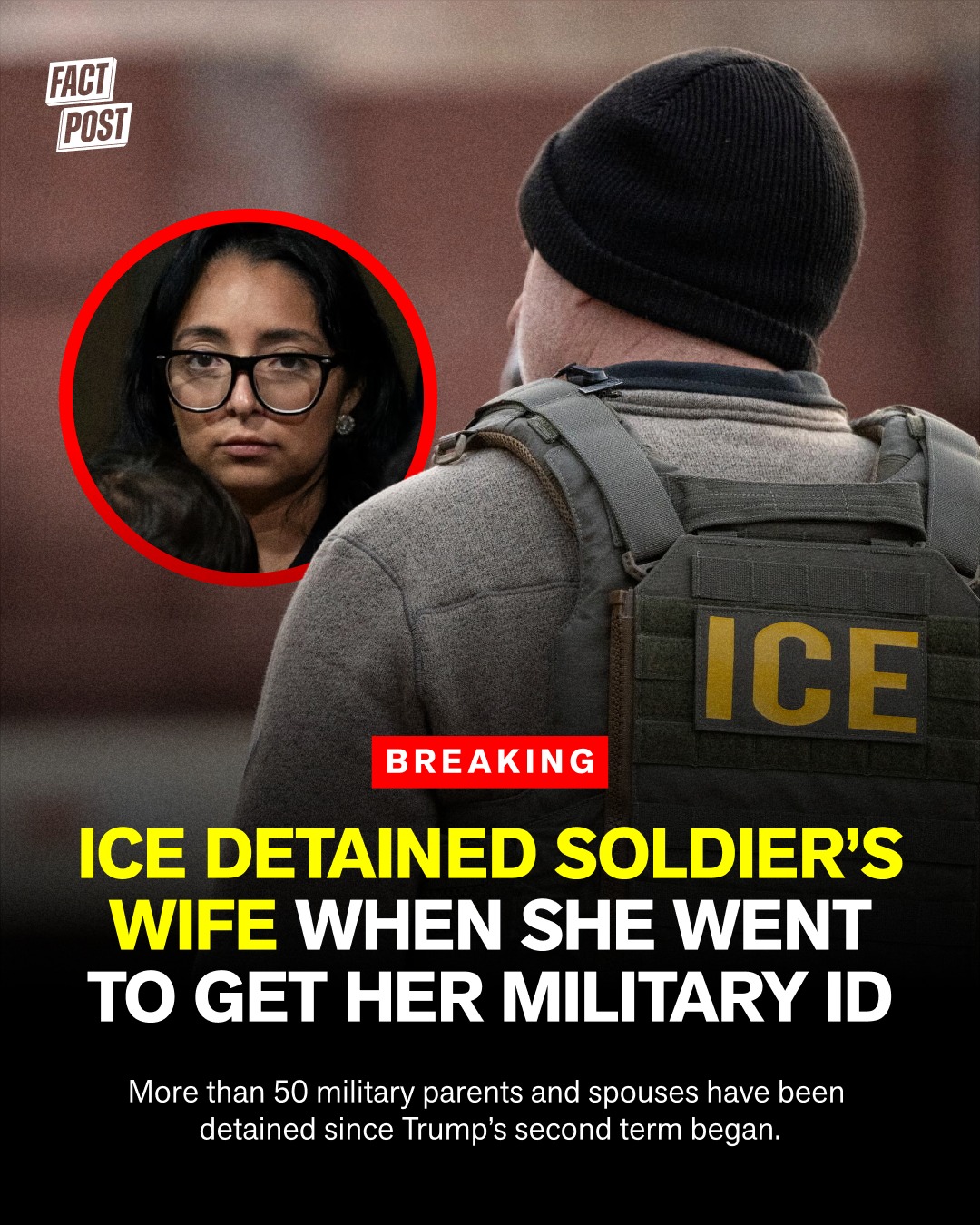 Soldier's wife reported to ICE by Navy while picking up kids' IDs
