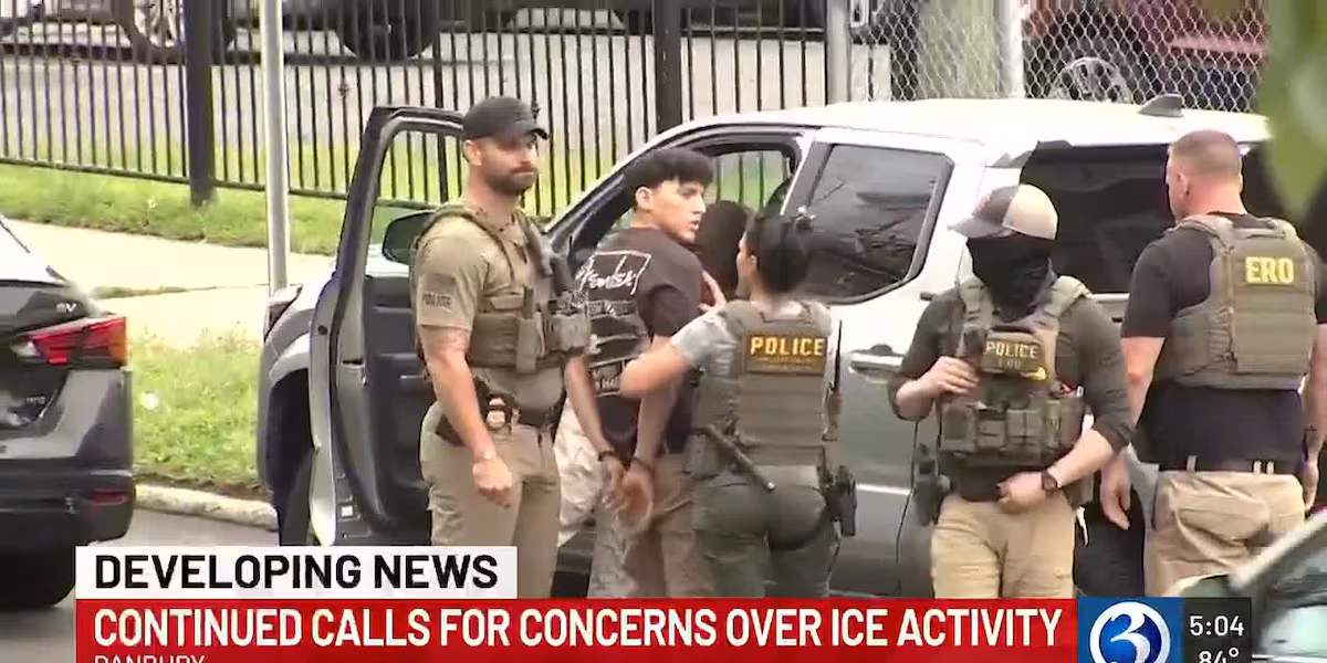 Ecuadorian construction worker pulled from truck, detained by ICE in Danbury