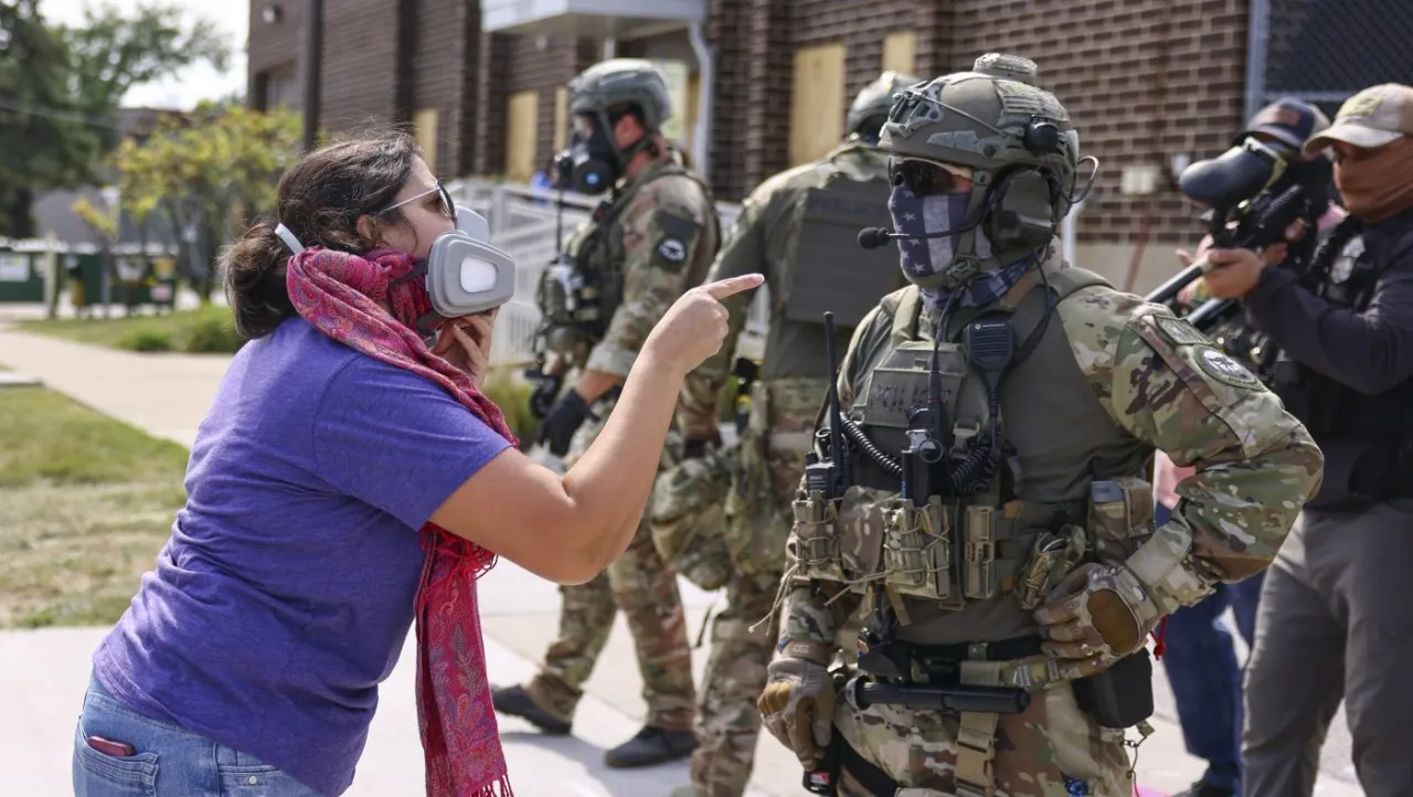 Chicago Protesters Struck in Head by Pepper Balls; Agents' Policy Compliance Questioned