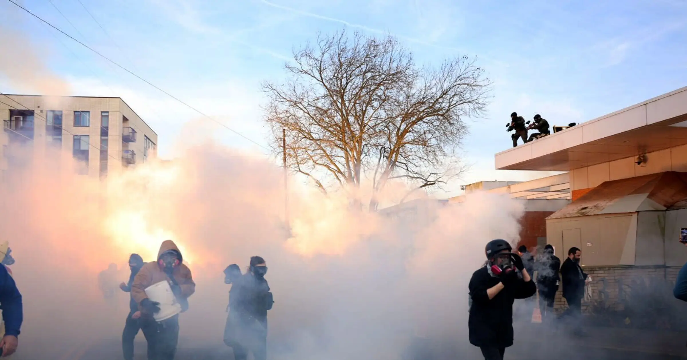 Thousands tear-gassed at South Portland ICE protest, councilor and mayor demand agency leave