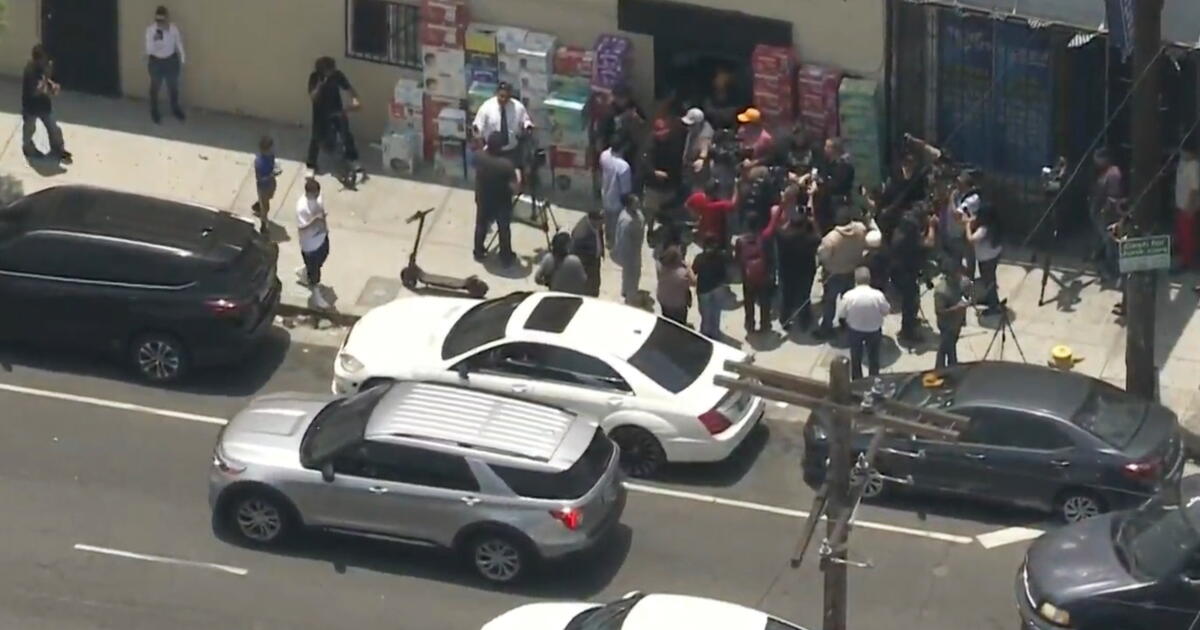 Driver arrested after federal agents ram vehicle in Boyle Heights, child left behind